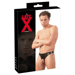 The Latex Collection Slip en latex avec Ouverture à l'avant